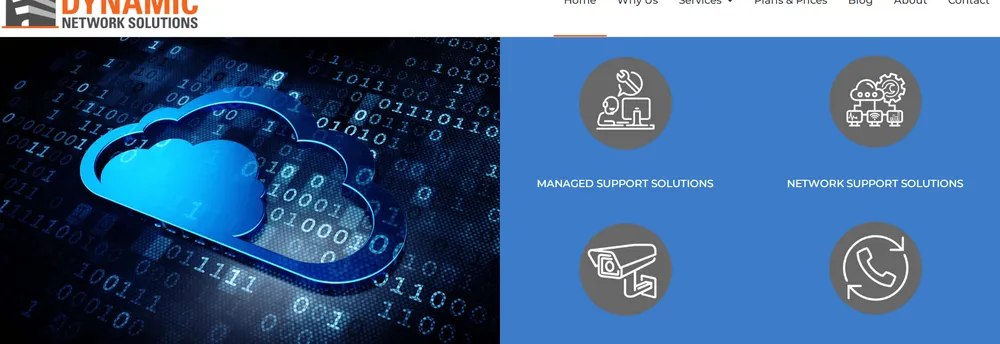 Dynamic Network Solutions, LLC. cover