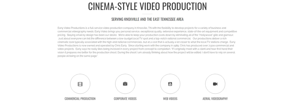 Early Video Productions cover