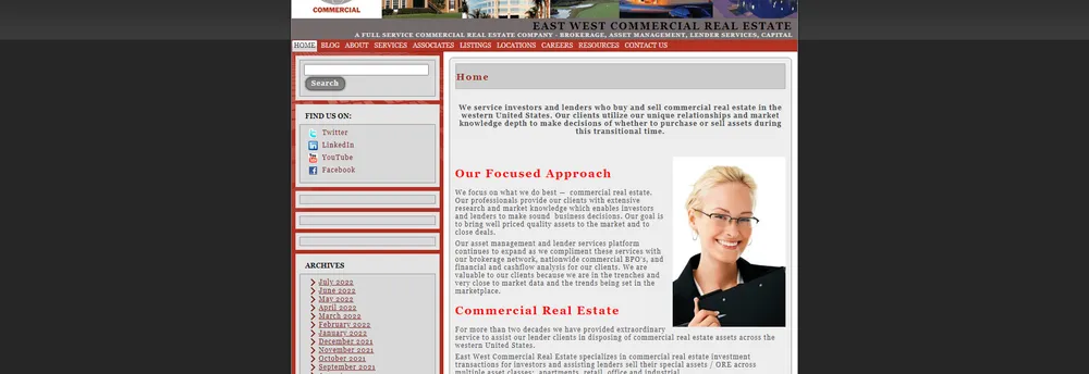East West Commercial Real Estate cover