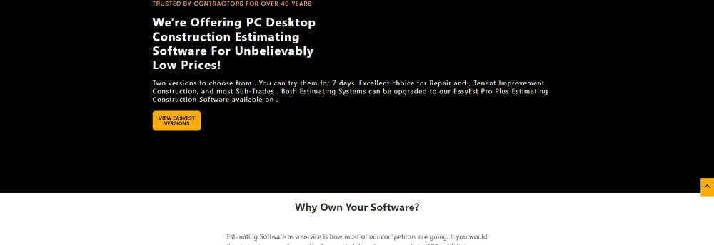 EasyEst Estimating Software cover