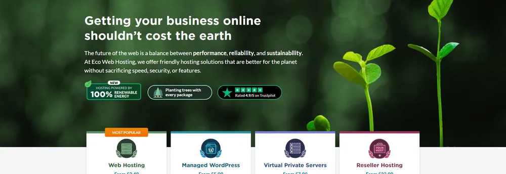 Eco Web Hosting UK cover