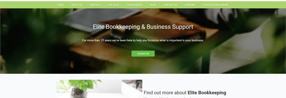 Elite Bookkeeping cover