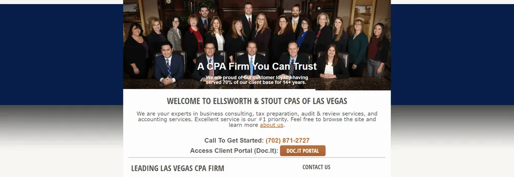 Ellsworth & Stout CPAs cover