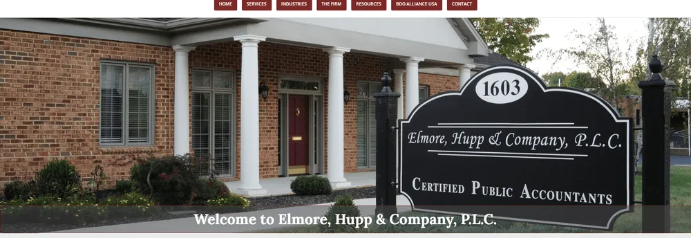 Elmore, Hupp & Company, P.L.C. cover