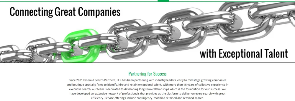 Emerald Search Partners, LLP cover