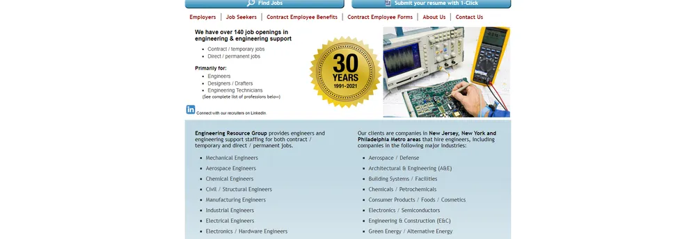 Engineering Resource Group, Inc. cover