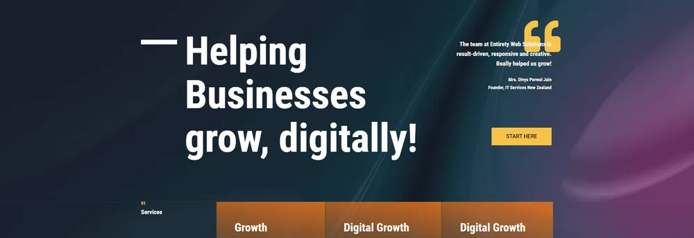 Entirety Web Solutions cover