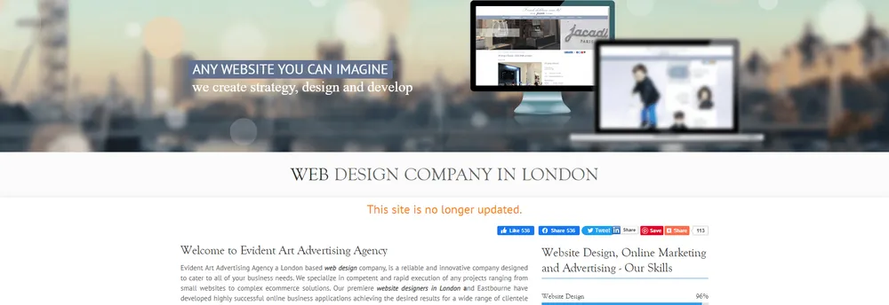Evident Art Advertising Agency cover
