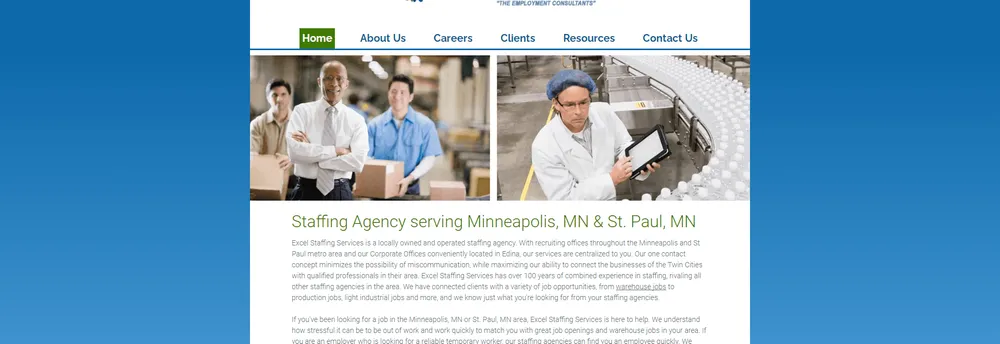 Excel Staffing Services cover