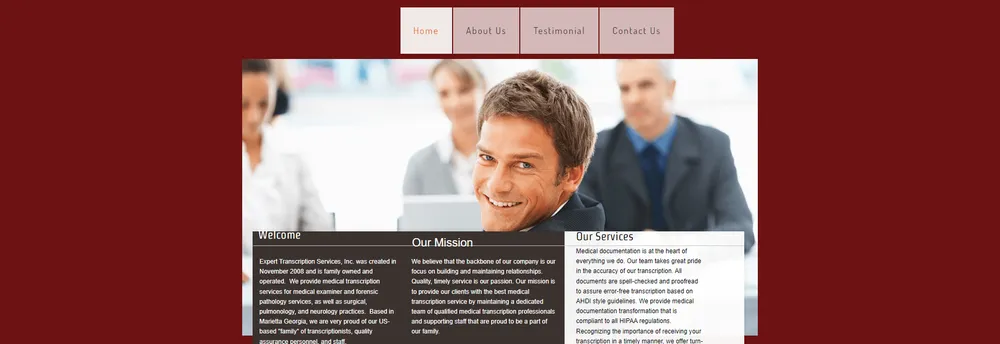 Expert Transcription Services cover