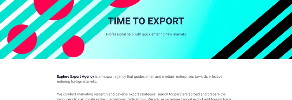 Explore Export Agency cover