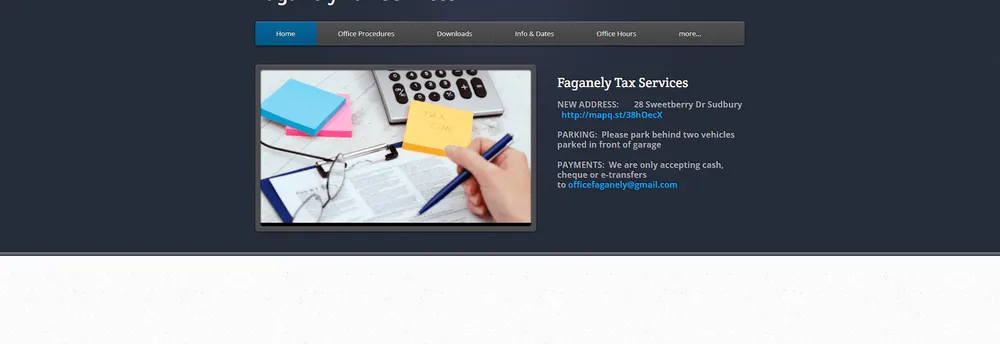 Faganely Tax Services cover