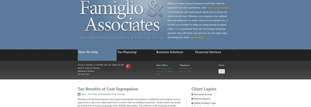 Famiglio & Associates cover