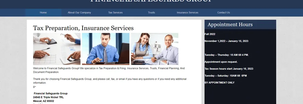 Financial Safeguards Group cover