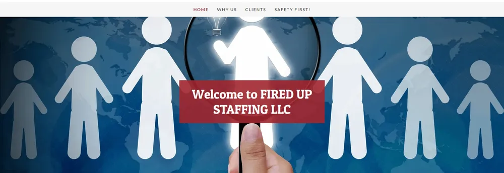 Fired Up Staffing LLC cover