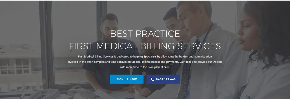 First Medical Billing Services cover