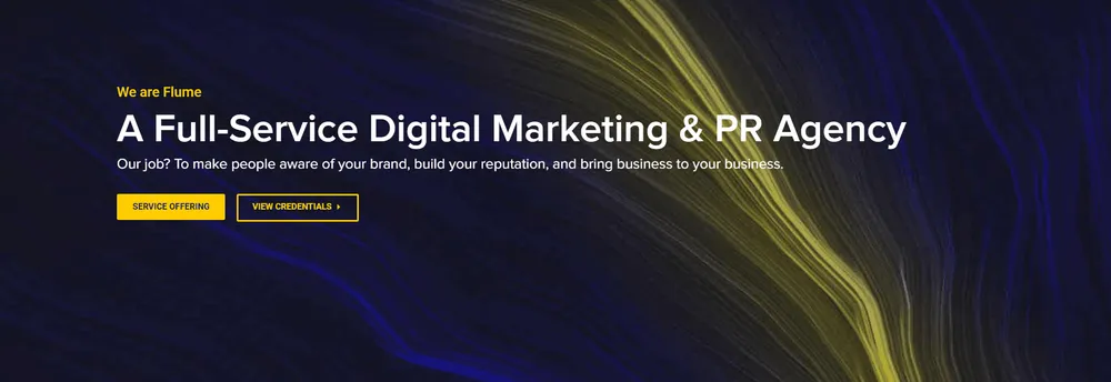 Flume Digital Marketing & PR cover
