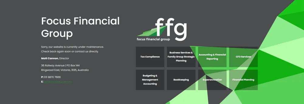 Focus Financial Group cover