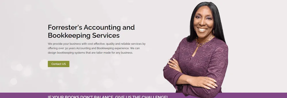 Forresters Accounting And Bookkeeping Services cover
