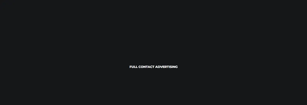 Full Contact Advertising cover