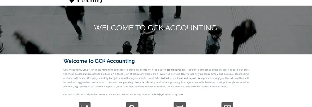 GCK Accounting, CPA cover