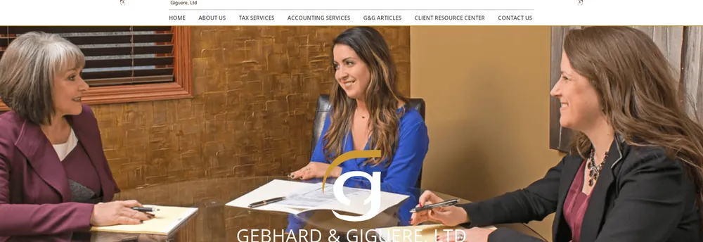Gebhard & Giguere, LTD cover