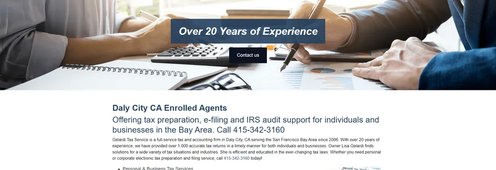 Gelardi Tax Service cover