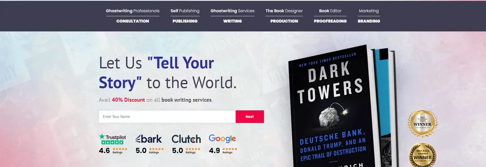 Ghostwriting Professionals cover