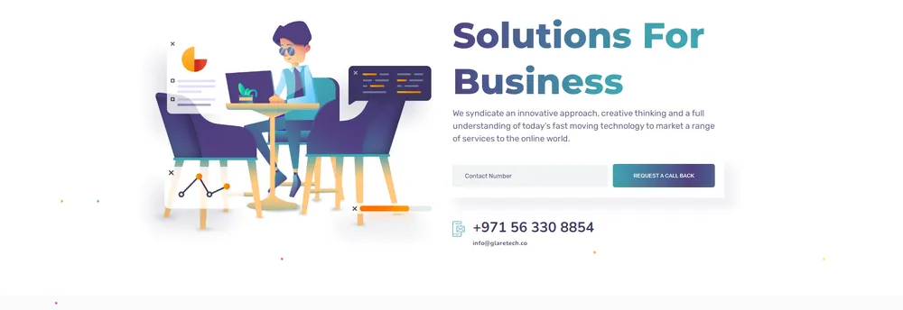 Glare Interactive Solutions cover