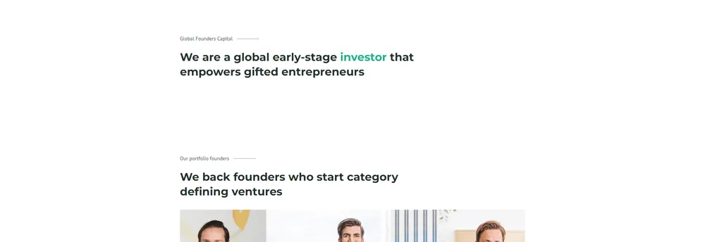 Global Founders Capital cover