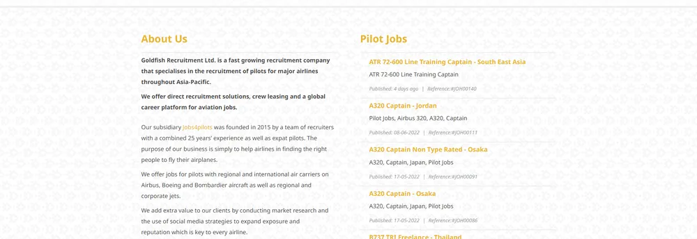 Goldfish Recruitment Ltd. cover