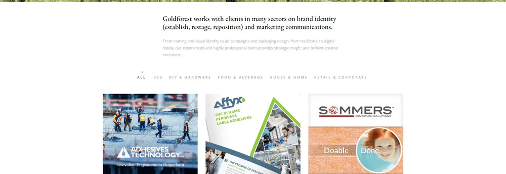 Goldforest Brand Communications cover