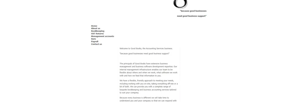 Good Books Accounting Services Ltd cover