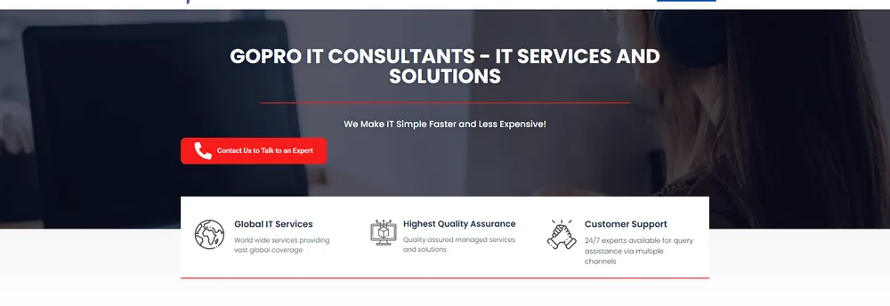 GoPro IT Consultant cover