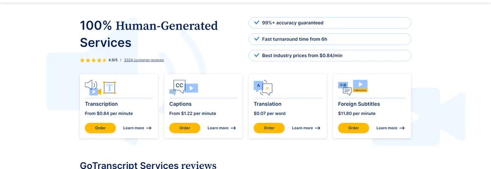 GoTranscript cover