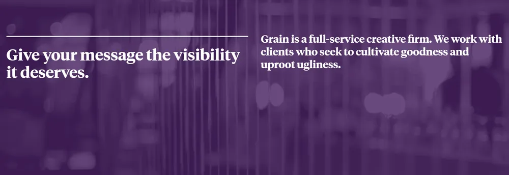 Grain Inc. cover
