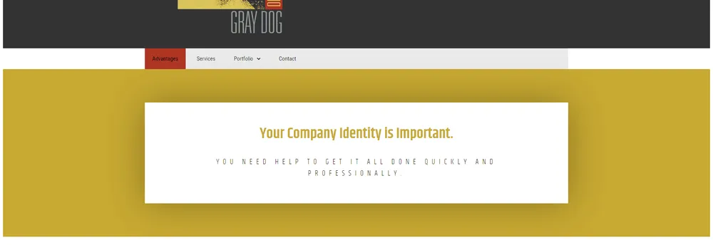 Gray Dog Design cover