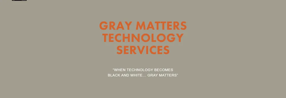 Gray Matters Technology Service, LLC cover
