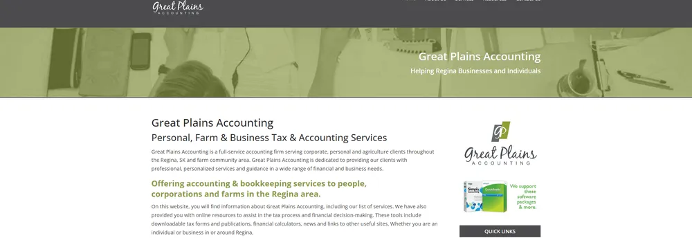 Great Plains Accounting Services cover