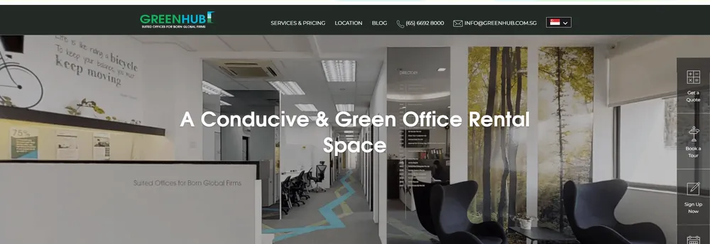 GreenHub Suited Offices SG cover