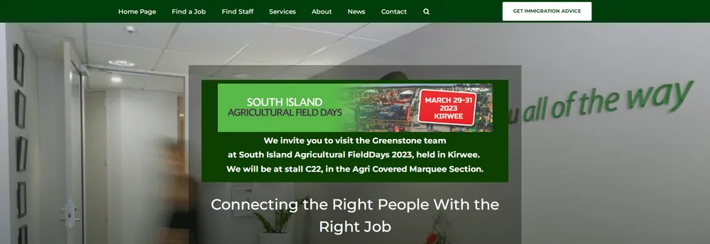 Greenstone Recruitment cover