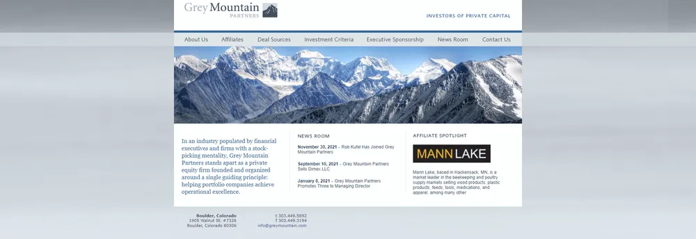 Grey Mountain Partners cover