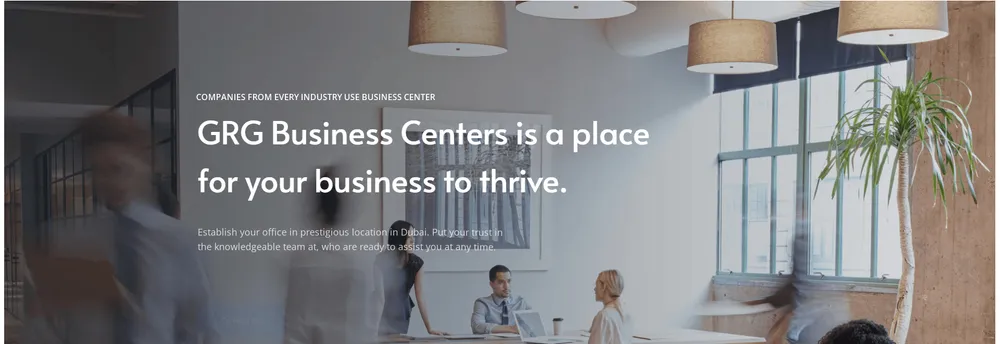 GRG Business Centers cover