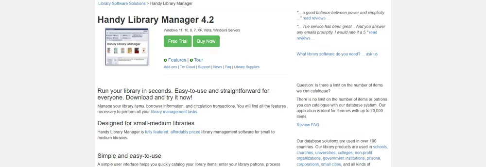 Handy Library Manager cover