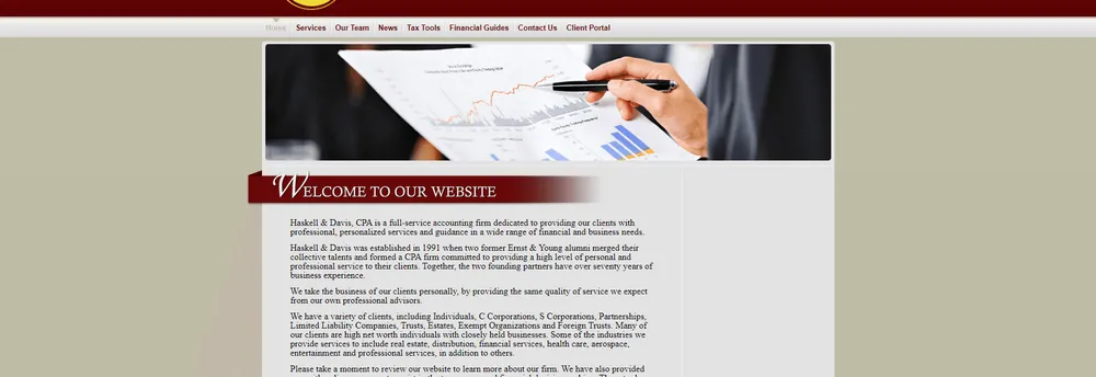 Haskell & Davis, CPA cover