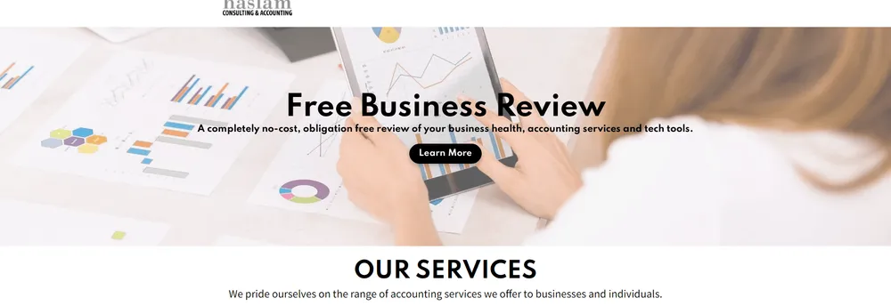 Haslam Consulting & Accounting cover