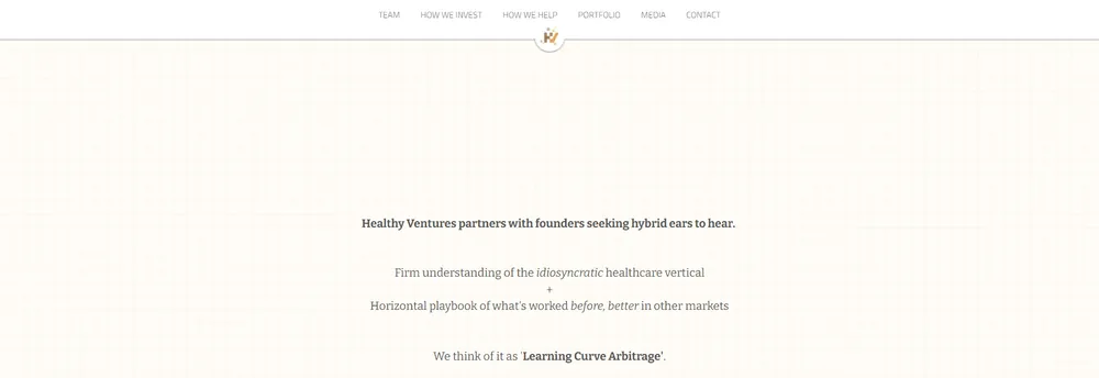 Healthy Ventures cover