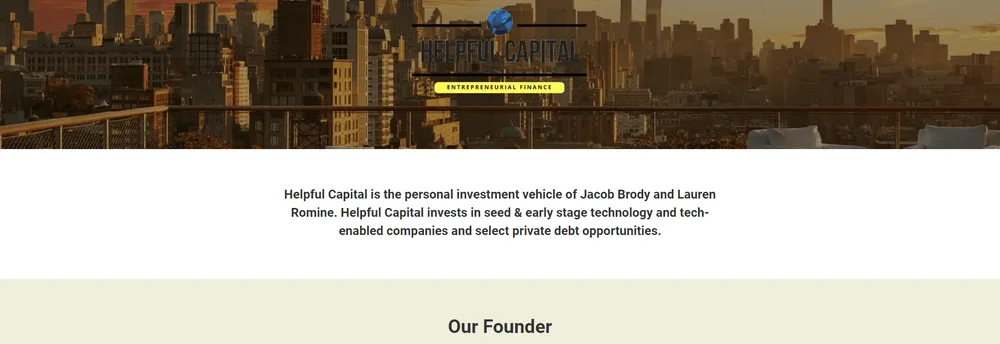 Helpful Capital cover