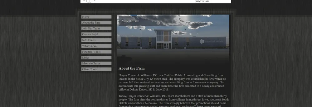 Henjes Conner & Williams, P.C. cover