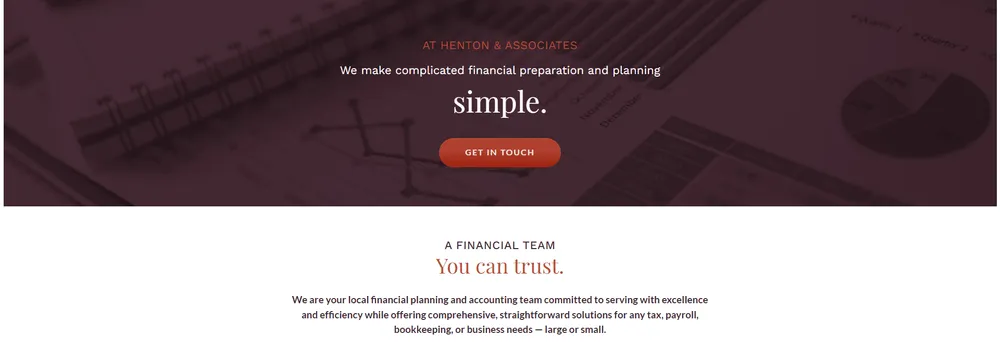 Henton & Associates, Inc. cover